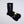 series 001 - ultra running socks - black