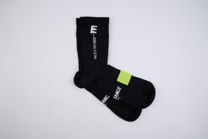 series 001 - ultra running socks - black