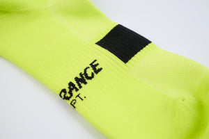 series 001 - ultra running socks - volt