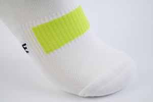 series 001 - ultra running socks - white