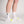 series 001 - ultra running socks - white